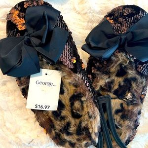 George new slippers size 7/8